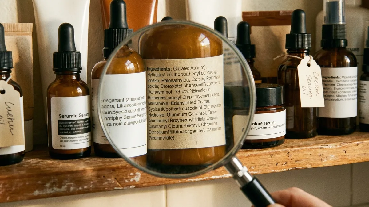 Is Dove non-toxic: soap bars and body wash bottles on a bathroom counter