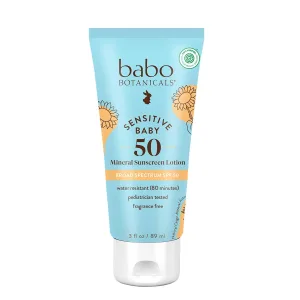 Babo Botanicals Sensitive Baby Mineral Sunscreen SPF 50
