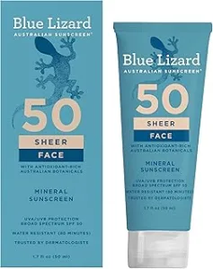 Blue Lizard Sensitive Mineral Sunscreen SPF 50+