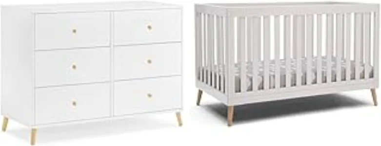 Delta Children Farmhouse 6-Drawer Dresser