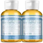 Dr. Bronner's Baby Unscented Castile Soap (Diluted)