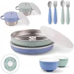 Elk and Friends Stainless Steel Set