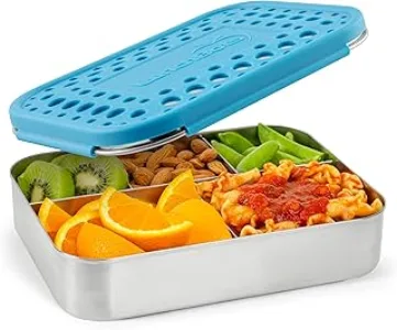 LunchBots Large Cinco Stainless Steel Bento