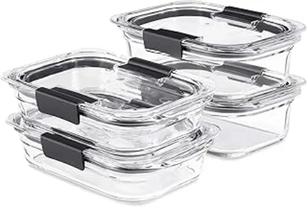 Rubbermaid Brilliance Glass 9-Piece Set