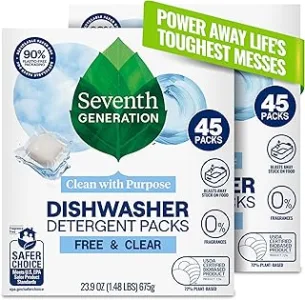 Seventh Generation Free & Clear Dishwasher Packs