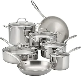 Tramontina 5-Piece Tri-Ply Clad Set